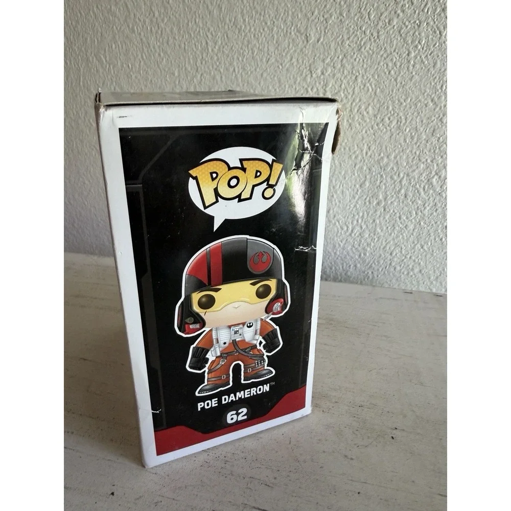 FUNKO Pop POE DAMERON STAR WARS 62 Vinyl Figure
